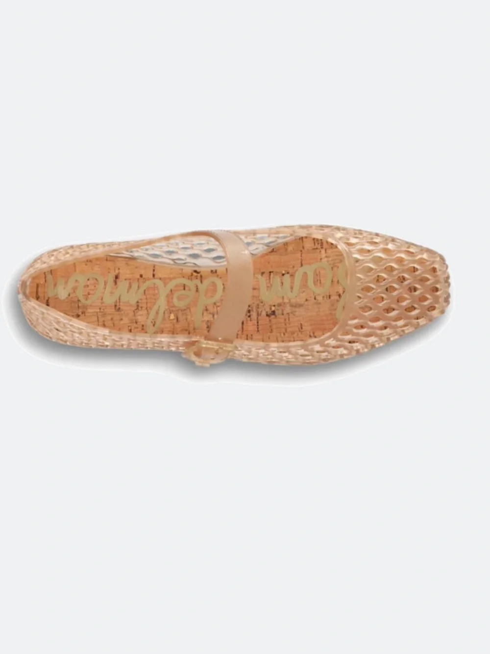 Sam Edelman Women's Jelly Mary Jane Flats in Rose Gold - Picture 5 of 7